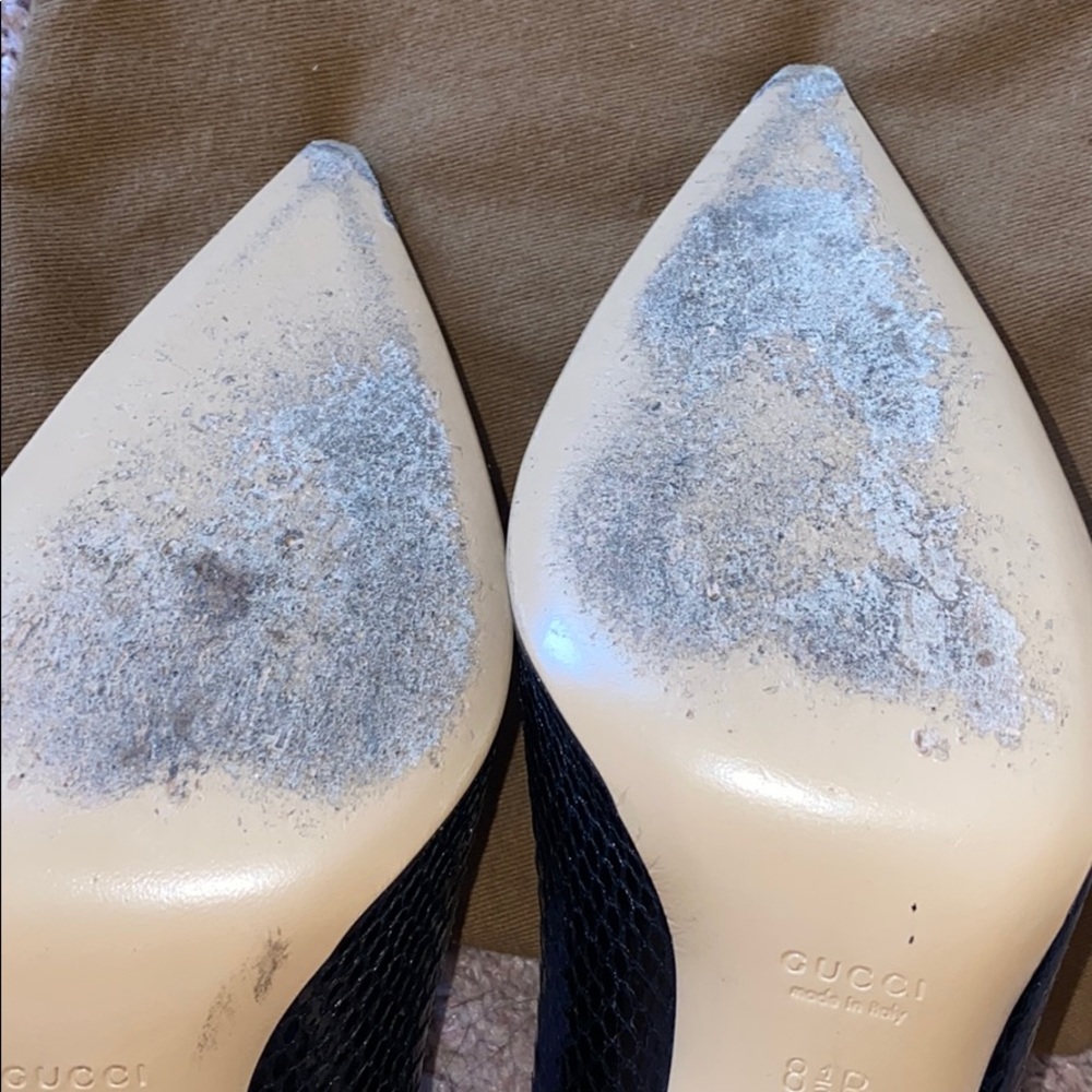 Gucci Python Pumps - image 7